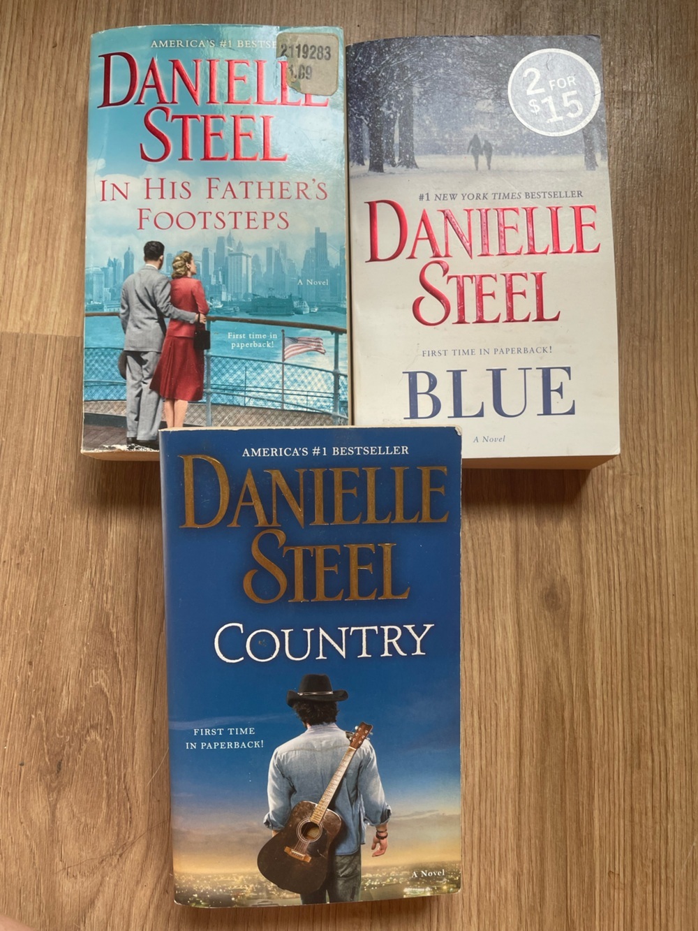 Bundle of 3 Danielle Steel Books